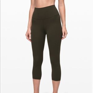 Lululemon Align leggings 23’ army green